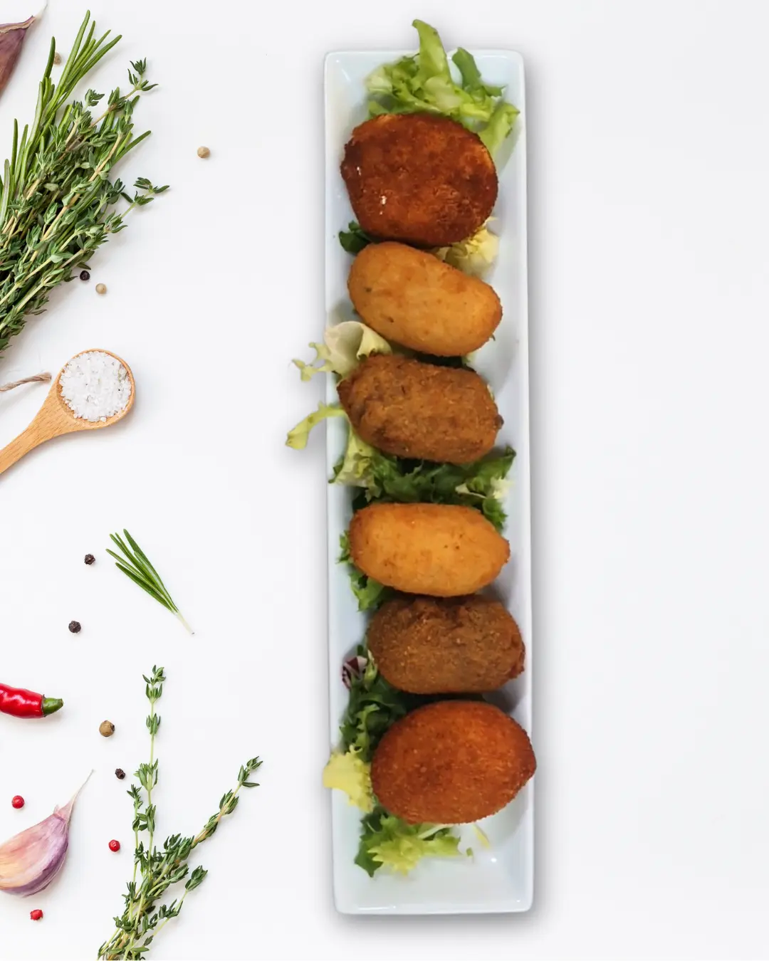 CROQUETAS MIXTAS (6 UNIDADES)