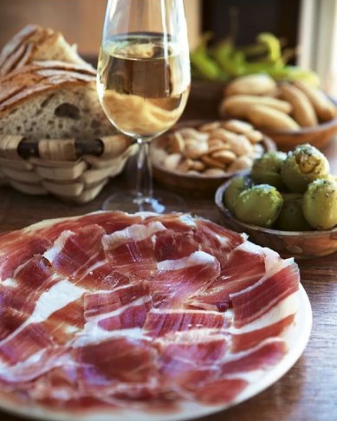 Plate of Iberian ham