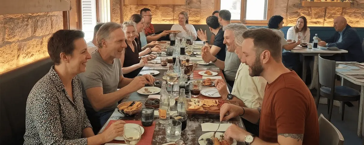 private dining palma mallorca — Olivar Bistro private event setup at Mercat de l'Olivar