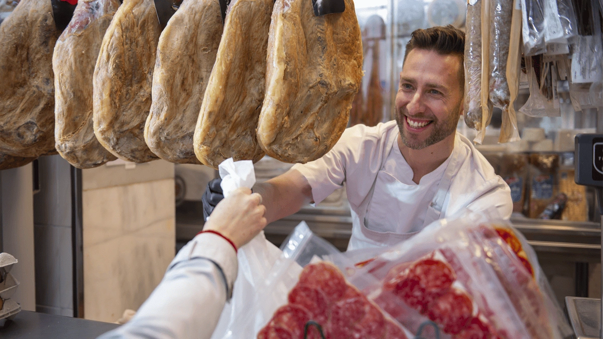 mercat de l'olivar palma market stalls — fresh fish seafood and local produce